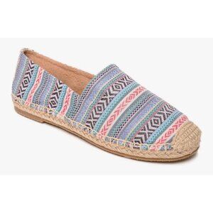 Minnetonka Pam Blue Arizona Espadrille Size 10 NWT Flat Women's